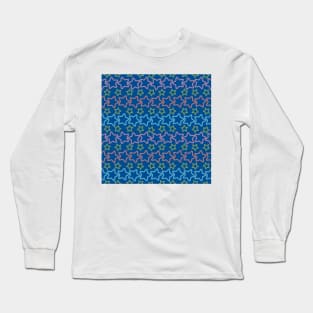 Colorful stars with dots Long Sleeve T-Shirt